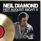 Neil Diamond - Hot August Night 2 Gold Lp Record Plaque Display