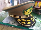 Chilean Police General Officers  Visor Cap   Military Headgear