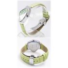 Disney Goofy Quartz Analog Watch Mk-1190b Limited Edition Green Leather Band New