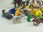 Junk Drawer Toy Lot Vintage Mixed Action Figures Mcdonalds Dinosaurs Wcw Tmnt