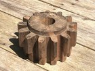 Nice Small Vintage Wooden Gear Cog Foundry Pattern Mold   6    Diameter