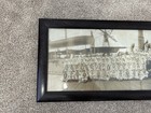 Original Panoramic Photo 1909 Uss Birmingham Crew First Ship To Launch Plane Ww1