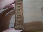 Vintage Letterpress Printing Block Brusnwick Crepe Paper Advertising