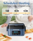 Cordless Electric Lunch Box Rechargeable Self-heating Food Warmer