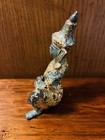 Vintage Oriental Gold   Bronze Sculpture - Thai Deity