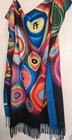 Insomniac Edc Scarf Las Vegas Electric Daisy Carnival Huge Psychedelic Rare    a  