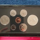 1977 Royal Canadian Mint Proof-like Uncirculated Coin Mint Set In Case