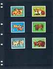  2 50 Scott Value  - 1972 Romania Wildlife Young Animals European Cv Mnh Nh Umm