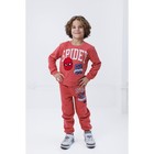 Marvel Spider-man Toddler Boys Fleece Sweatshirt And Jogger Pants Outfit Set Red