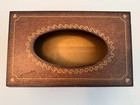 Retro Creativity Wooden Book Shape Facial Tissue Box Napkin Holder Home Decor