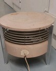 Mid Century Hassock Floor Fan Frigid Cc12g Stool Stand Ottoman Works Rare Find