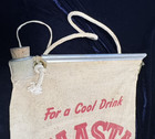Rare Vintage Shasta 2 Gallon Water Bag - Self Cooling Linen - Cork Cap