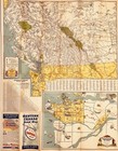 1938 Imperial Oil Company Road Map - Western Canada With Vancouver Detail