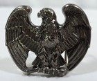Vintage Usa American Bald Eagle Belt Buckle Majestic Perched Patriotic  Avon
