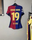 Barcelona  19 Lamine Yamal 2024 25 Player Version Jersey Size Medium Nwt