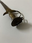 Vintage Tulwar Sword Sabre Brass Handcrafted Rare Old Collectible