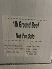 1000 Ground Beef Meat Freezer Chub Butcher Bags 1 Lb Pound Not For Sale