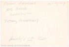 Rare Singer Minnie Riperton Autograph Quote  loving You  Quotation