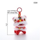 Awakened Lion Lion Dance Keychain  Bag Hanging Accessories