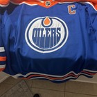 Fanatics Connor Mcdavid  97 Edmonton Oilers Nhl Jersey Blue orange Men s 3xl