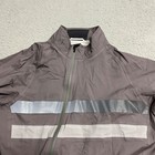 Rapha Cycling Rain Jacket Mens Medium Brown Asymmetrical Seam Sealed Waterproof