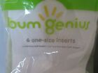 Bumgenius Lot Of 12 One-size Cloth Diaper Inserts - New In Packages - B15