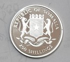250 Shillings Penguins Wildlife Conservation 2000 Somalia Ag Proof