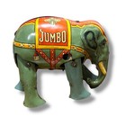 Blomer   Schuler Jumbo The Elephant Tin Wind Up Toy Vintage 1930s