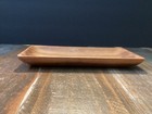 Vintage Hawaiian Kamani Wood Small Rectangle Tray platter