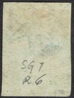 Ceylon 1857 Qv 2d Imperf Used