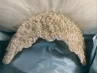 Vintage 50   s Floral Bridal Beaded 2 1 2    Headpiece 42    Veil   Treasure Pak Box