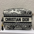 Christian Dior Plan De Paris Canvas Embroidered Cosmetic Bag Vip  gwp   Ni 