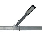 Bow Rest Catcher Assembly For Boat Trailer Adjustable Galvanized Post Carpeted