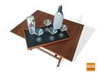 Expanding Teak Serving Bar Cart By Grete Jalk Table Danish Modern Mid Century