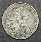 1754 Germany-bavaria Silver 1 2 Thaler     Vf