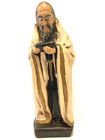 Vintage Jewish Praying Rabbi Statue Jerusalem Judaica Judaism Israel Hebrew