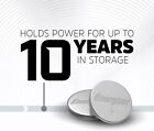 12 Energizer Cr 2032 3v Lithium Coin Cell Watch Batteries  3 Packs 2  Exp 3 2033