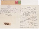 Scarce 1st Known Cigar Band Ever Produced - Cyrus Fields Trans-atlantic Cable