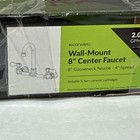 Regency Wall Mount 8    Center Faucet