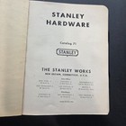 Vintage 1950s Stanley Hardware Catalog 71 Hinges Door Cabinet Reference Book
