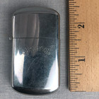 Vintage Camel Lighter Polished Chrome Petite Size Advertising Korea Sparks