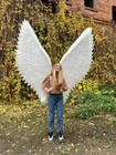 Angel Wings Costume White Wings Cosplay For Photo Shoot Extra Large Angel Wing