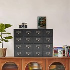 16 Drawer Apothecary  Hardware Store Cabinet  Store Display Pharmacy Cupboard
