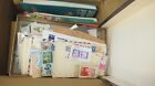 World Stamps Box Lot Approx 20 Albums stockbooks   Loose Etc 1000s