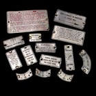  heidelberg Printing Press Operation Data Plates