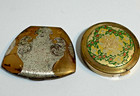 Vintage Powder Compact Lot Of 2     Elgin American   Coty Airspun New York