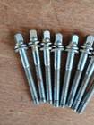  8  Vintage 1960 s Ludwig 1 And 7 8  Snare Drum Tension Rods Brass Washers-vg 