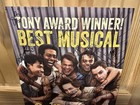Outsiders Musical Signed X25 Broadway Cast Members Poster Window Card 316 500