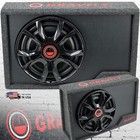 Gravity 1000w 12  Sealed Car Powered Subwoofer Slim Enclosure Behind The Seat