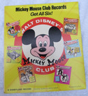 Jiminy Cricket   s Mouse Club Songs 45rpm Vinyl Walt Disney   s Mickey Mouse Club